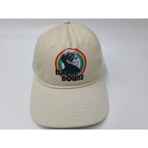 David Bowie Strapback Adjustable (Seems Small) Hat Cap Casual‎ Men Women Beige